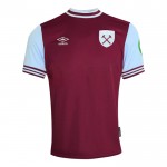 Günstige Fußballtrikots West Ham United N. Aguerd 27 Heimtrikot 2024-25 Kurzarm